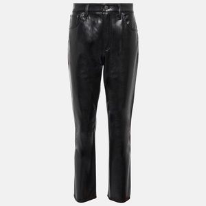 Citizens of Humanity vegan leather jeans, black, 29